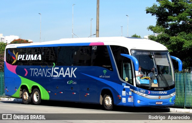 Trans Isaak Turismo 1401 na cidade de São Paulo, São Paulo, Brasil, por Rodrigo  Aparecido. Número da foto: #11881026.