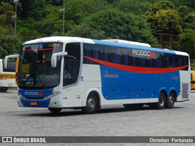 Viação Riodoce 71235 na cidade de Leopoldina, Minas Gerais, Brasil, por Christian  Fortunato. ID da foto: 11883141.