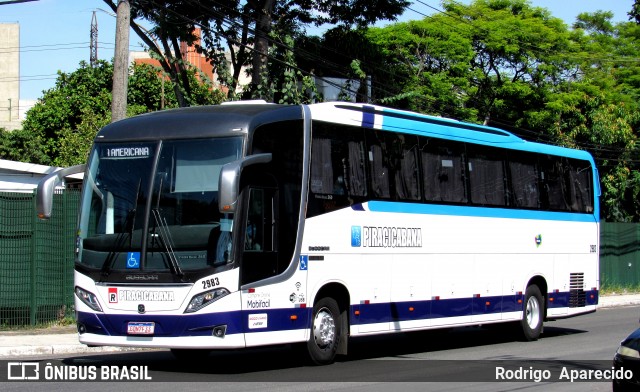 Viação Piracicabana 2983 na cidade de São Paulo, São Paulo, Brasil, por Rodrigo  Aparecido. Número da foto: #11882706.