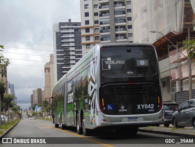 Transporte Coletivo Glória XY042 na cidade de Curitiba, Paraná, Brasil, por GDC __39AM. Número da foto: #11882040.