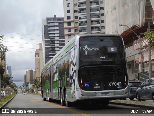 Transporte Coletivo Glória XY042 na cidade de Curitiba, Paraná, Brasil, por GDC __39AM. ID da foto: 11882040.