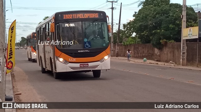 Itamaracá Transportes 1.524 na cidade de Paulista, Pernambuco, Brasil, por Luiz Adriano Carlos. Número da foto: #11881740.