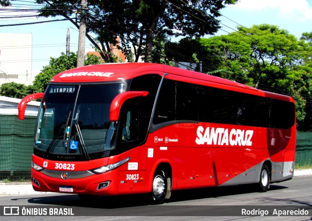 Viação Santa Cruz 30823 na cidade de São Paulo, São Paulo, Brasil, por Rodrigo  Aparecido. Número da foto: #11882708.