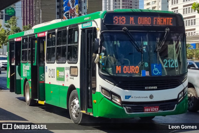 Rápido Cuiabá Transporte Urbano 2120 na cidade de Cuiabá, Mato Grosso, Brasil, por Leon Gomes. Número da foto: #11883191.