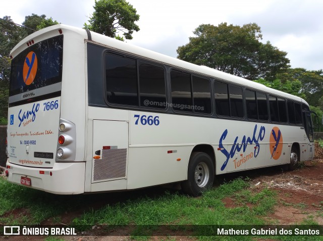 Sango Transportes Turísticos 7666 na cidade de Campinas, São Paulo, Brasil, por Matheus Gabriel dos Santos. ID da foto: 11882069.