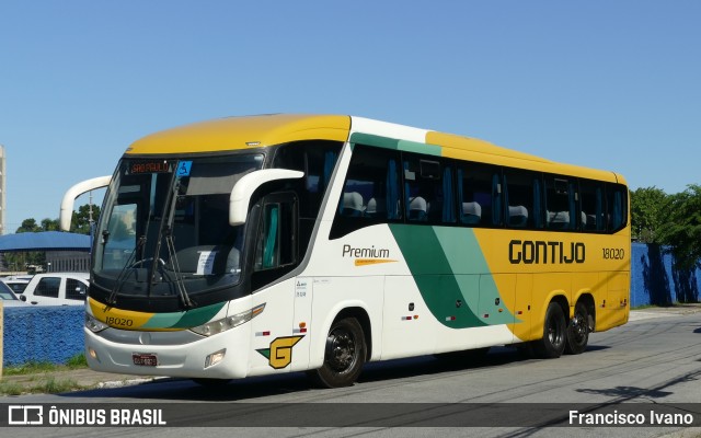 Empresa Gontijo de Transportes 18020 na cidade de São Paulo, São Paulo, Brasil, por Francisco Ivano. ID da foto: 11883068.