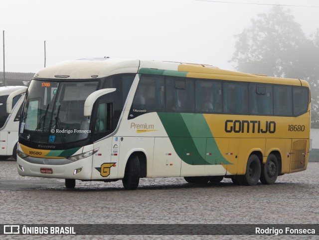 Empresa Gontijo de Transportes 18680 na cidade de Messias, Alagoas, Brasil, por Rodrigo Fonseca. Número da foto: #11882885.