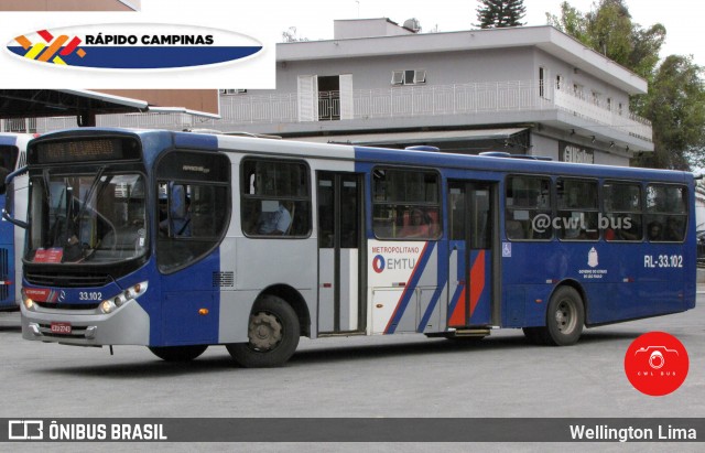 Rápido Campinas 33.102 na cidade de São Roque, São Paulo, Brasil, por Wellington Lima. Número da foto: #11880703.
