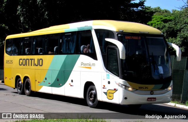 Empresa Gontijo de Transportes 18535 na cidade de São Paulo, São Paulo, Brasil, por Rodrigo  Aparecido. ID da foto: 11882373.