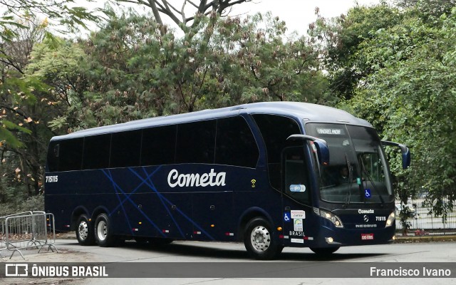 Viação Cometa 715115 na cidade de São Paulo, São Paulo, Brasil, por Francisco Ivano. ID da foto: 11882670.