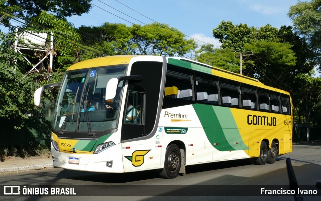 Empresa Gontijo de Transportes 15075 na cidade de São Paulo, São Paulo, Brasil, por Francisco Ivano. ID da foto: 11883061.