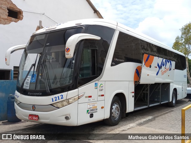 Sango Transportes Turísticos 1212 na cidade de Campinas, São Paulo, Brasil, por Matheus Gabriel dos Santos. Número da foto: #11881955.