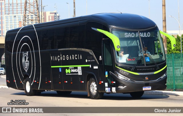 Viação Garcia 82409 na cidade de São Paulo, São Paulo, Brasil, por Clovis Junior. Número da foto: #11882668.