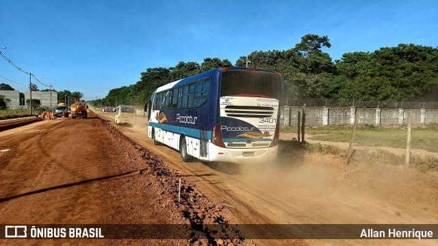 Piccolotur Transportes Turísticos 3401 na cidade de Paulínia, São Paulo, Brasil, por Allan Henrique. ID da foto: 11881373.