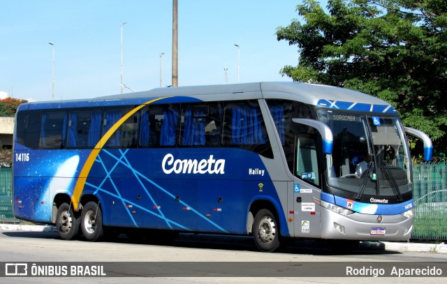 Viação Cometa 14116 na cidade de São Paulo, São Paulo, Brasil, por Rodrigo  Aparecido. ID da foto: 11881011.