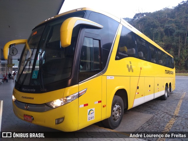 Viação Itapemirim 60017 na cidade de Manhuaçu, Minas Gerais, Brasil, por André Lourenço de Freitas. ID da foto: 11881374.