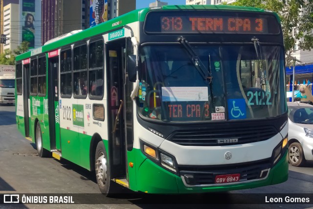 Rápido Cuiabá Transporte Urbano 2122 na cidade de Cuiabá, Mato Grosso, Brasil, por Leon Gomes. ID da foto: 11883203.