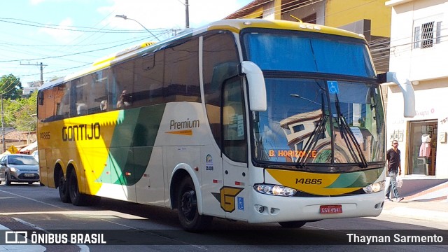 Empresa Gontijo de Transportes 14885 na cidade de Serra, Espírito Santo, Brasil, por Thaynan Sarmento. Número da foto: #11882195.