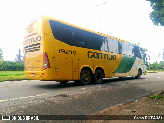 Empresa Gontijo de Transportes 19245 na cidade de Ipatinga, Minas Gerais, Brasil, por Celso ROTA381. Número da foto: #11882270.