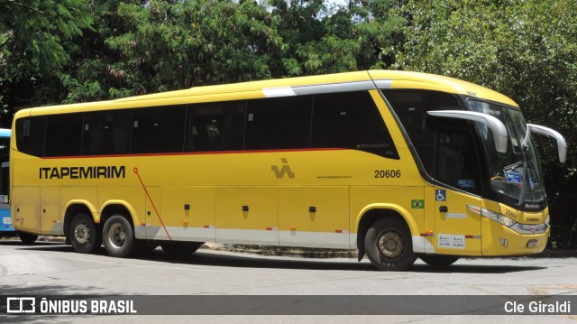 Viação Itapemirim 20606 na cidade de São Paulo, São Paulo, Brasil, por Cle Giraldi. ID da foto: 11836494.