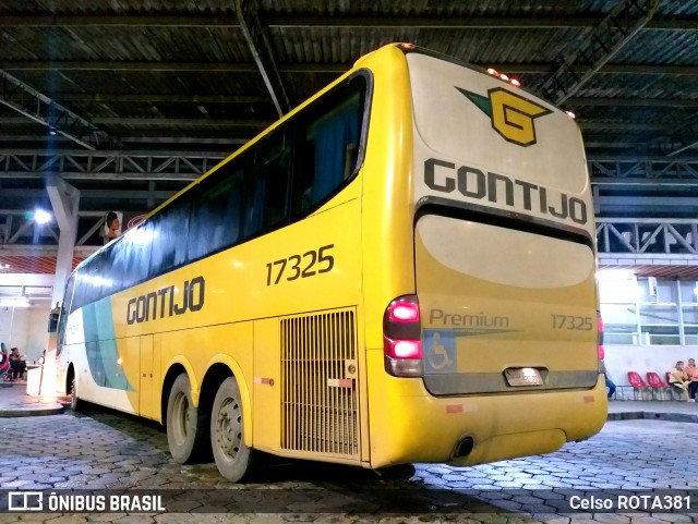 Empresa Gontijo de Transportes 17325 na cidade de Ipatinga, Minas Gerais, Brasil, por Celso ROTA381. Número da foto: #11834928.