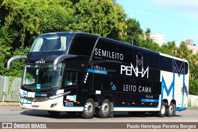 Empresa de Ônibus Nossa Senhora da Penha 60125 na cidade de Curitiba, Paraná, Brasil, por Paulo Henrique Pereira Borges. ID da foto: 11836598.