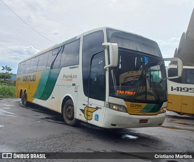 Empresa Gontijo de Transportes 12795 na cidade de Montes Claros, Minas Gerais, Brasil, por Cristiano Martins. ID da foto: 11835582.