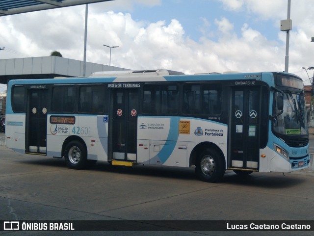 Auto Viação Dragão do Mar 42601 na cidade de Fortaleza, Ceará, Brasil, por Lucas Caetano Caetano. ID da foto: 11834971.