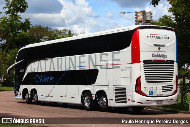 Auto Viação Catarinense 323014 na cidade de Curitiba, Paraná, Brasil, por Paulo Henrique Pereira Borges. ID da foto: 11885436.