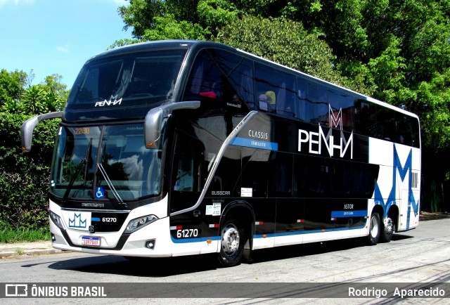 Empresa de Ônibus Nossa Senhora da Penha 61270 na cidade de São Paulo, São Paulo, Brasil, por Rodrigo  Aparecido. ID da foto: 11884431.