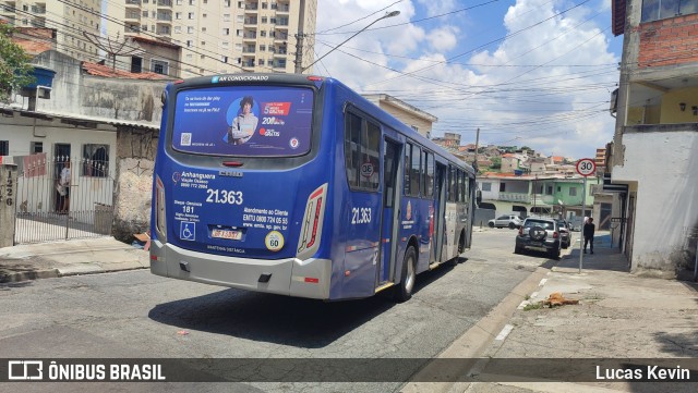 Viação Osasco 21.363 na cidade de Osasco, São Paulo, Brasil, por Lucas Kevin. ID da foto: 11883936.