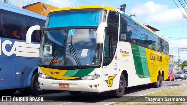 Empresa Gontijo de Transportes 14885 na cidade de Serra, Espírito Santo, Brasil, por Thaynan Sarmento. ID da foto: 11884327.