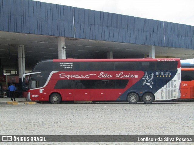 Expresso São Luiz 8000 na cidade de Caruaru, Pernambuco, Brasil, por Lenilson da Silva Pessoa. Número da foto: #11885511.