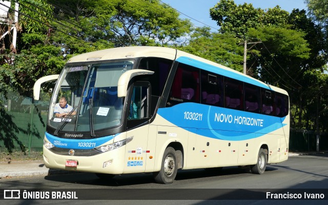 Viação Novo Horizonte 1030211 na cidade de São Paulo, São Paulo, Brasil, por Francisco Ivano. Número da foto: #11885275.