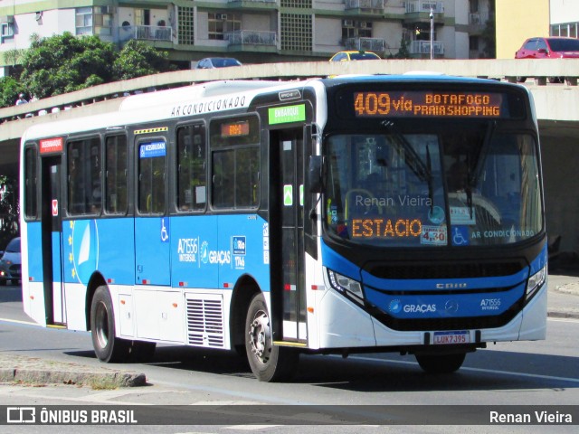Viação Nossa Senhora das Graças A71556 na cidade de Rio de Janeiro, Rio de Janeiro, Brasil, por Renan Vieira. Número da foto: #11884096.