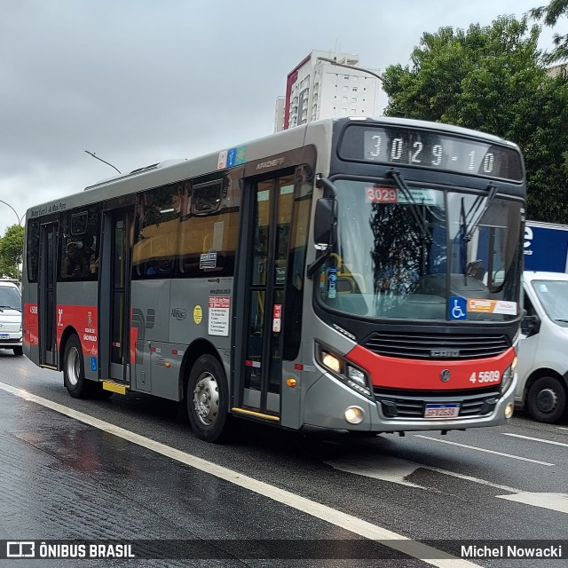Allibus Transportes 4 5609 na cidade de São Paulo, São Paulo, Brasil, por Michel Nowacki. Número da foto: #11885802.