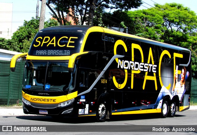 Expresso Nordeste 6074 na cidade de São Paulo, São Paulo, Brasil, por Rodrigo  Aparecido. Número da foto: #11883772.