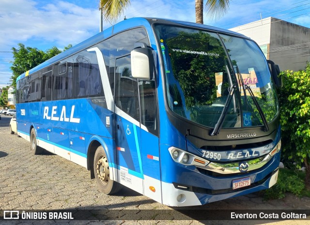 Viação Real Ita 72950 na cidade de Piúma, Espírito Santo, Brasil, por Everton Costa Goltara. Número da foto: #11883576.