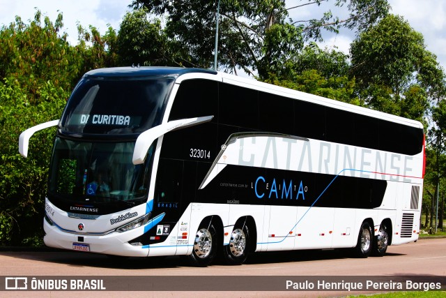 Auto Viação Catarinense 323014 na cidade de Curitiba, Paraná, Brasil, por Paulo Henrique Pereira Borges. ID da foto: 11885435.