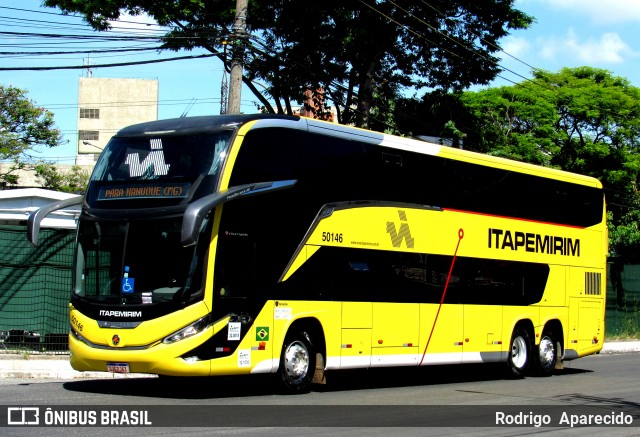 Viação Nova Itapemirim 50146 na cidade de São Paulo, São Paulo, Brasil, por Rodrigo  Aparecido. ID da foto: 11883734.