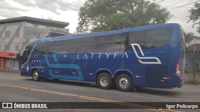 Lattyfa Turismo 2990 na cidade de Divinópolis, Minas Gerais, Brasil, por Igor Policarpo. Número da foto: #11885506.