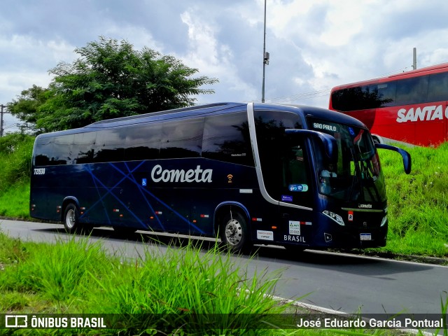 Viação Cometa 721530 na cidade de Campinas, São Paulo, Brasil, por José Eduardo Garcia Pontual. Número da foto: #11883892.