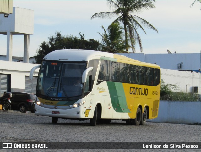 Empresa Gontijo de Transportes 18435 na cidade de Caruaru, Pernambuco, Brasil, por Lenilson da Silva Pessoa. ID da foto: 11885240.