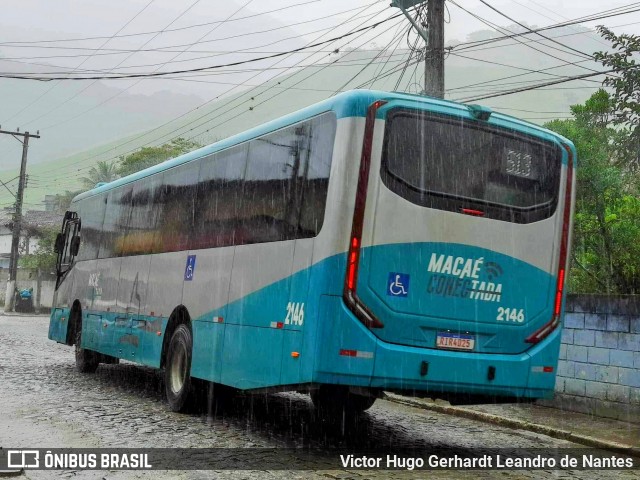 SIT Macaé Transportes 2146 na cidade de Macaé, Rio de Janeiro, Brasil, por Victor Hugo Gerhardt Leandro de Nantes. Número da foto: #11883429.