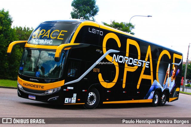 Expresso Nordeste 6076 na cidade de Curitiba, Paraná, Brasil, por Paulo Henrique Pereira Borges. Número da foto: #11885408.