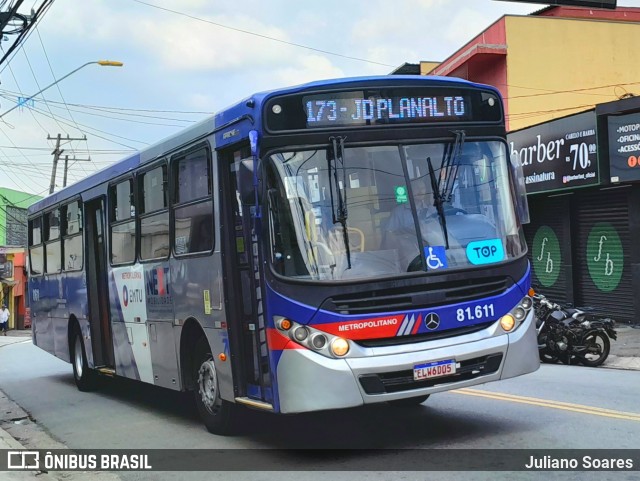 Next Mobilidade - ABC Sistema de Transporte 81.611 na cidade de Santo André, São Paulo, Brasil, por Juliano Soares. Número da foto: #11884490.