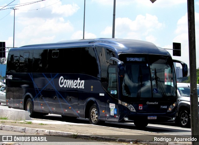 Viação Cometa 71402 na cidade de São Paulo, São Paulo, Brasil, por Rodrigo  Aparecido. ID da foto: 11884458.