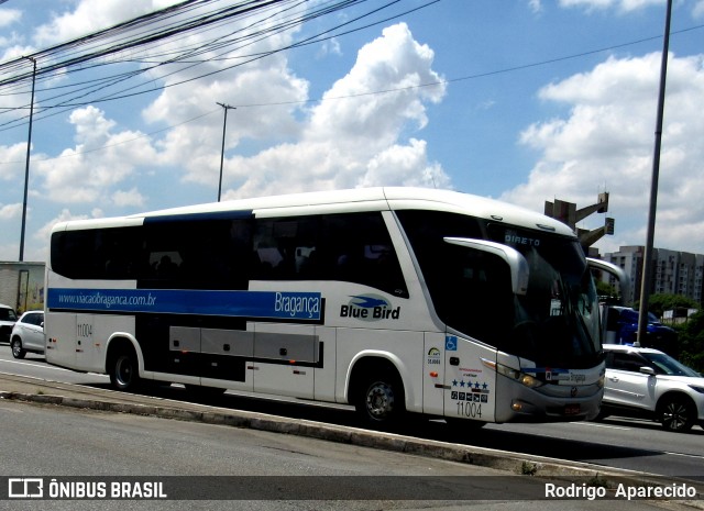 Auto Viação Bragança 11.004 na cidade de São Paulo, São Paulo, Brasil, por Rodrigo  Aparecido. Número da foto: #11884443.