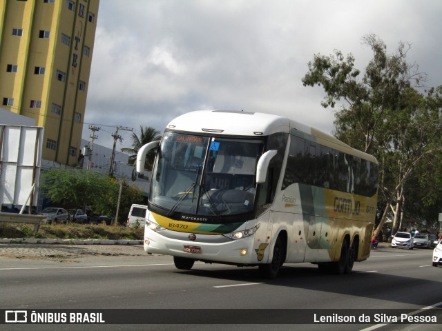 Empresa Gontijo de Transportes 18470 na cidade de Caruaru, Pernambuco, Brasil, por Lenilson da Silva Pessoa. Número da foto: #11885302.