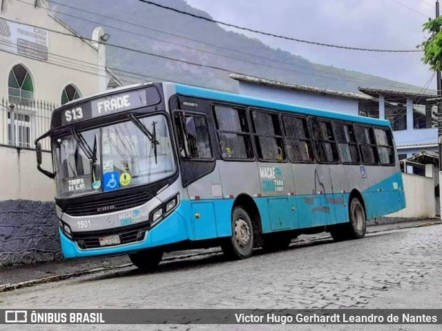 SIT Macaé Transportes 1501 na cidade de Macaé, Rio de Janeiro, Brasil, por Victor Hugo Gerhardt Leandro de Nantes. ID da foto: 11883503.